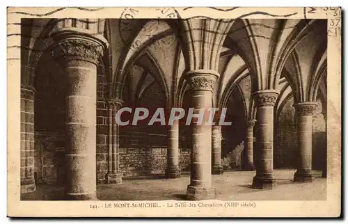 Cartes postales Le Mont St Mihcel La Salle Des Chevaliers