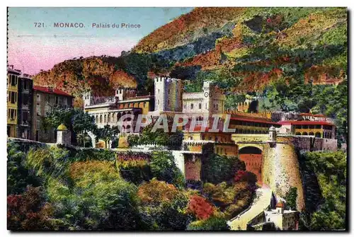 Cartes postales Monaco Palais Du Prince