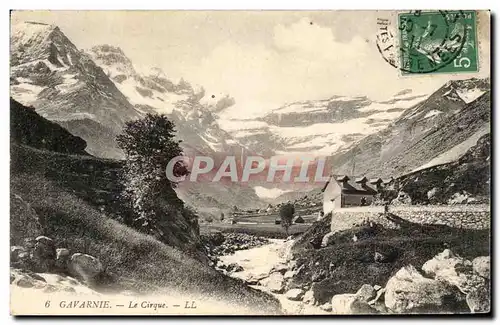 Cartes postales Gavarnie Le cirque