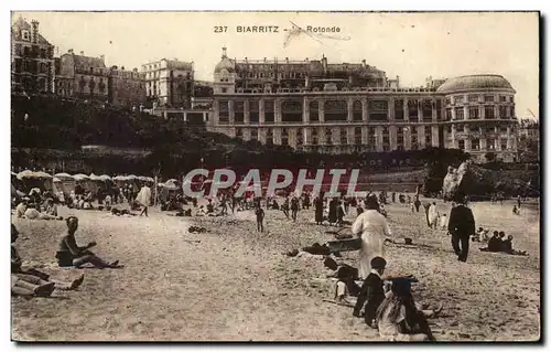 Cartes postales Biarritz La Rotonde