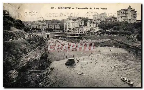 Cartes postales Biarritz L&#39Ensemble du Port vieux