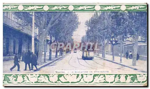 Cartes postales Toulon Le Boulevard de Strasbourg