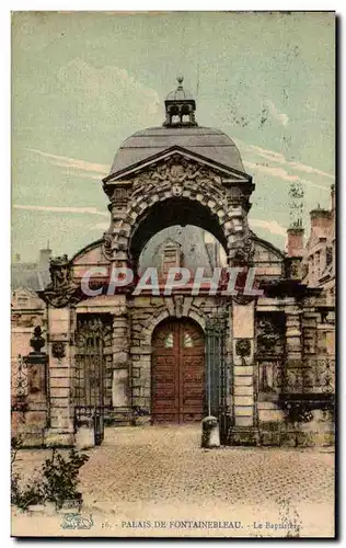 Ansichtskarte AK Palais De Fontainebleau Le Baptistere