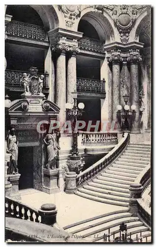 Cartes postales Paris L&#39Escalier de I&#39Opera