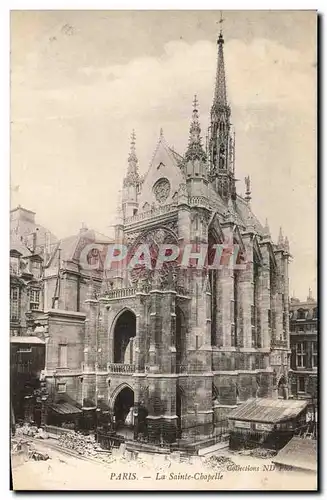 Cartes postales Paris La Sainte Chapelle