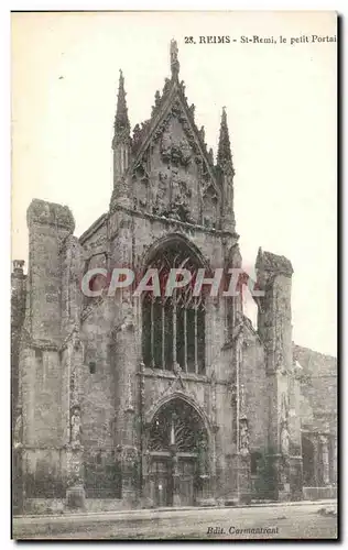 Cartes postales Reims St Remi Le Petit Portail