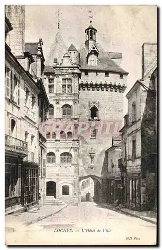 Cartes postales Loches L&#39Hotel De Ville