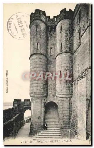 Cartes postales Mont St Michel Chatelet