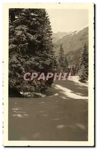 Ansichtskarte AK Paysage dans la neige