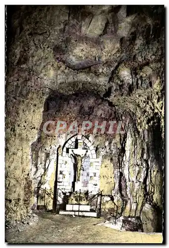 Ansichtskarte AK Grottes Historiques Des Naours La Salle Du Calvaire