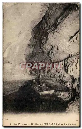 Cartes postales Les Pyrenees Grottes De Betharram La Riviere