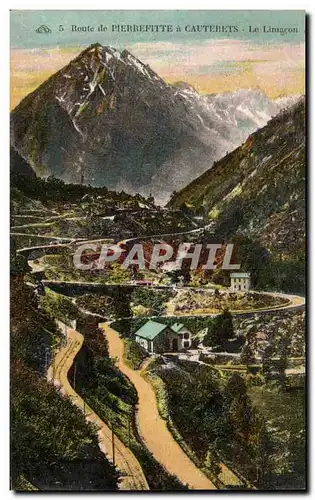 Cartes postales Route De Pierrefitte A Cauterets Le Limacon