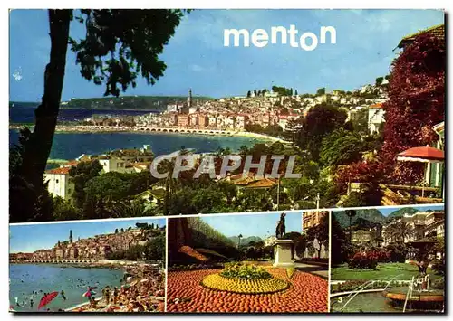 Cartes postales moderne Menton La Vieille Ville