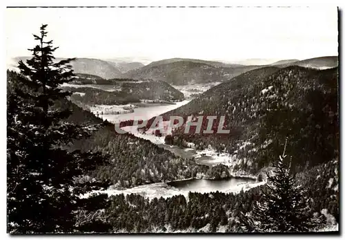 Cartes postales moderne Les Vosges Pittoresques La Valle des Lacs Retournemer et Longemer