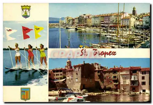 Cartes postales moderne La Cote d&#39Azur Saint Tropez Le Port La Ponche