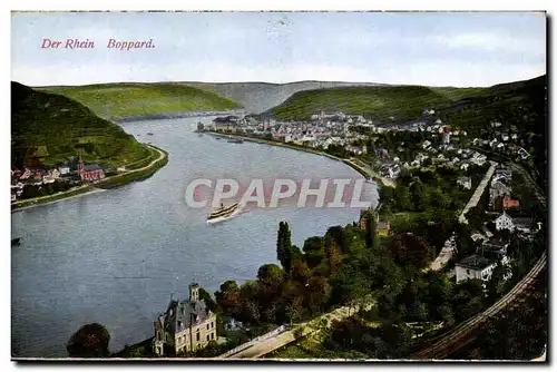 Cartes postales Der Rhein Boppard