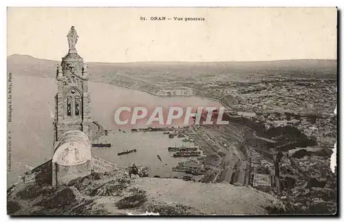 Cartes postales Oran Vue Generale Algerie