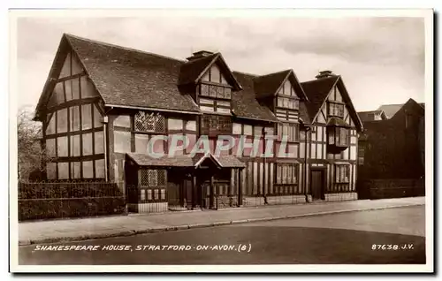 Cartes postales Shakespeare House Stratford On Avon