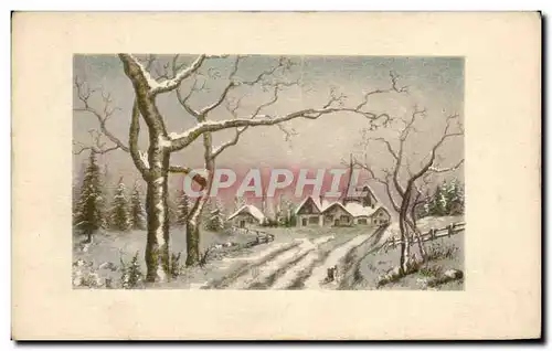 Cartes postales Paysage sous la neige