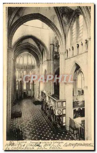 Cartes postales Tournai Transept Jube de la Cathedrale
