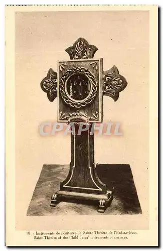 Ansichtskarte AK Instruments de penitence de Saint Tberese de l&#39Enfant Jesus Lisieux