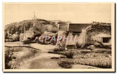 Cartes postales Le Fort de Vaux Militaria