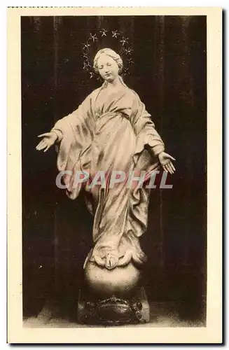 Ansichtskarte AK La Statue Miraculeuse de la Vierge du Sourire Miraculeuse Statue ot Our Lady called the virgin o