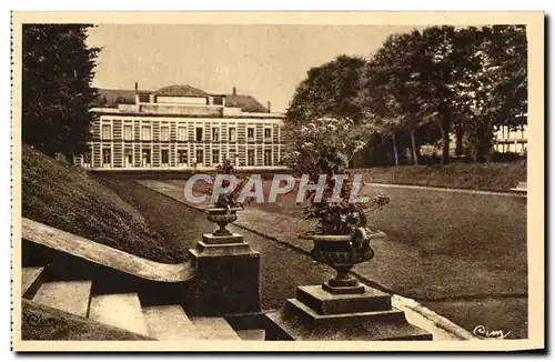 Ansichtskarte AK Le Cateau Jardin Public Le Palais Fenelon