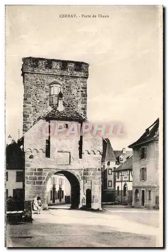 Cartes postales Cernay Porte de Thann