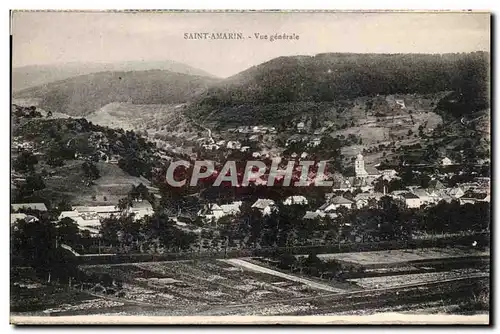 Cartes postales Saint Amarin Vue Generale