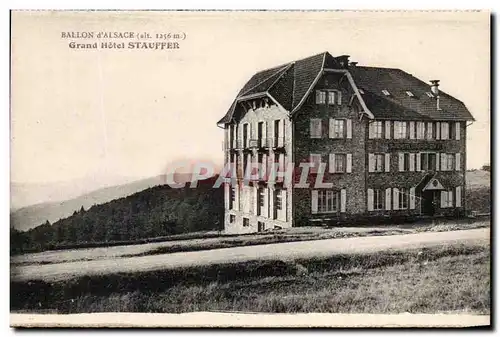 Ansichtskarte AK Ballon d&#39Alsace Grand Hotel Stauffer