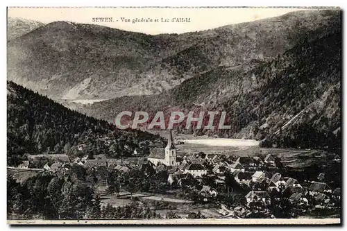 Cartes postales Sewen Vue Generale et Lac