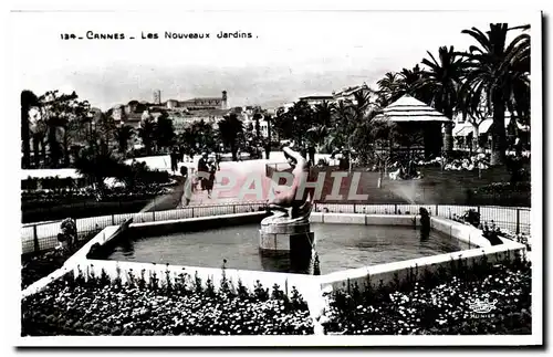 Ansichtskarte AK Cannes Les Nouveaux Jardins