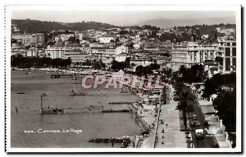 Cartes postales Cannes La Plage