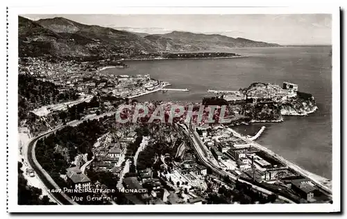 Cartes postales Principaute De Monaco Vue Generale