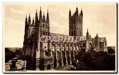 Cartes postales Canterbury Cathedral