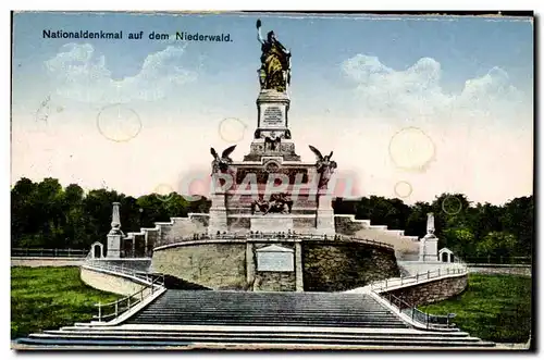 Cartes postales Nationaldenkmal Auf Dem Niederwald