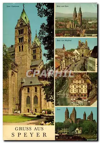 Moderne Karte Gruss Aus Speyer