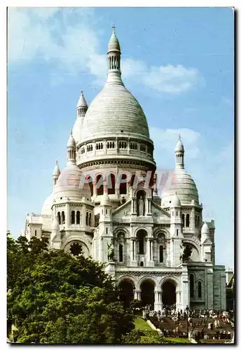 Cartes postales moderne Paris et Ses Merveilles La Basilique deu Sacre Coeur de Montamartre