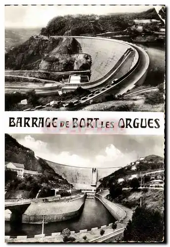 Cartes postales moderne Barrage de Bort Les Orgues