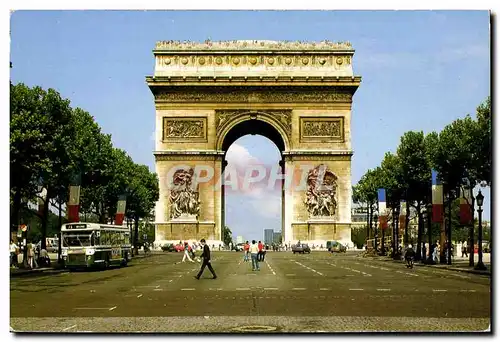 Cartes postales moderne Paris Arc de TRiomphe