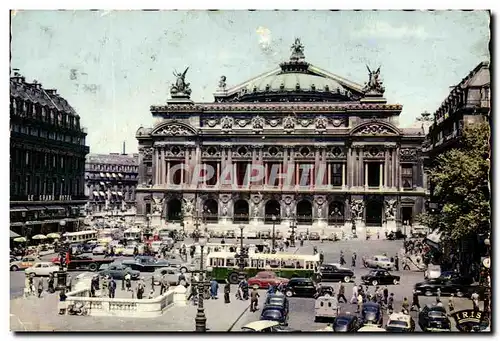 Cartes postales Paris La Place De l'Opera