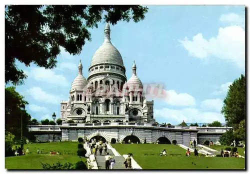 Cartes postales moderne Paris La Basilique Du Sacre Coeur De Montmartre