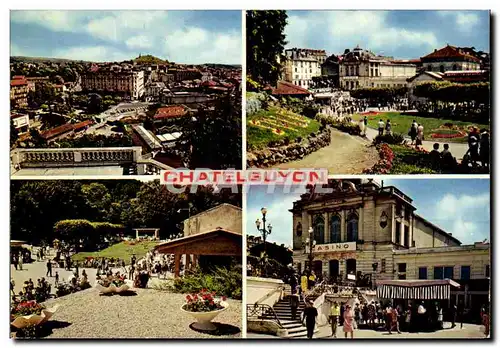 Moderne Karte Chatelguyon Station thermale d&#39Auvergne