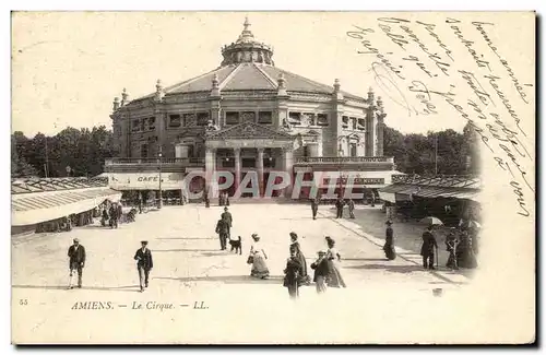 Cartes postales Amiens Le Cirque