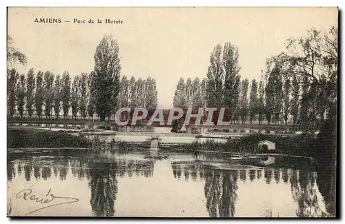 Cartes postales Amiens Parc de la Hotoie