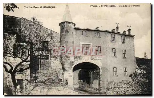 Cartes postales Hyeres Place St Paul