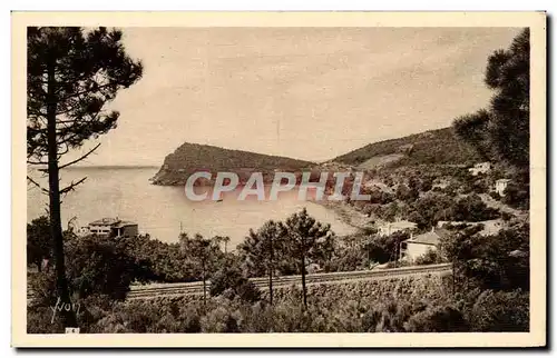 Cartes postales Corniche des Maures Pramousquier et le Cap Negre