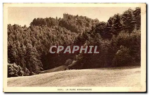 Cartes postales La Ruine Wangenbourg