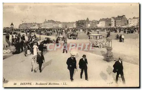 Cartes postales Dieppe Boulevard Maritime